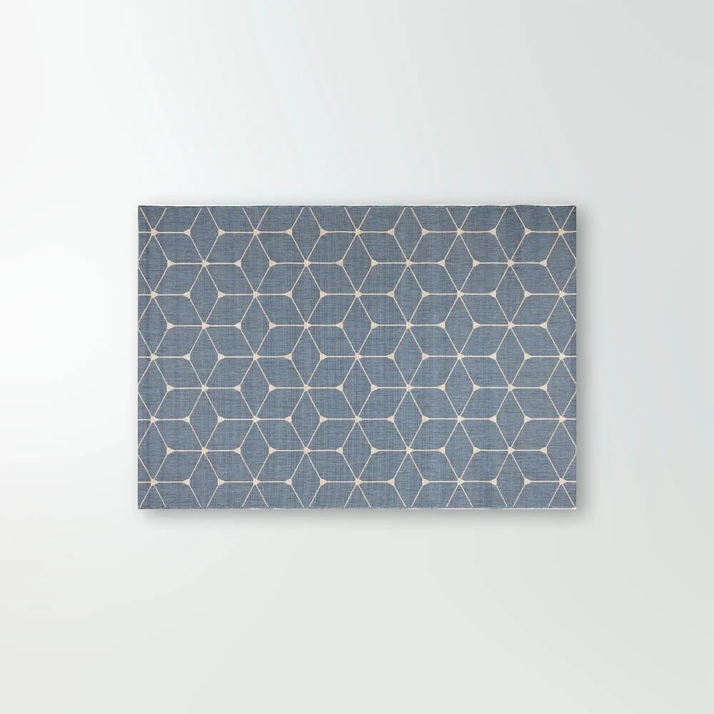 Tapete de Diseño Geométrico y Textura Rústica Essenza C