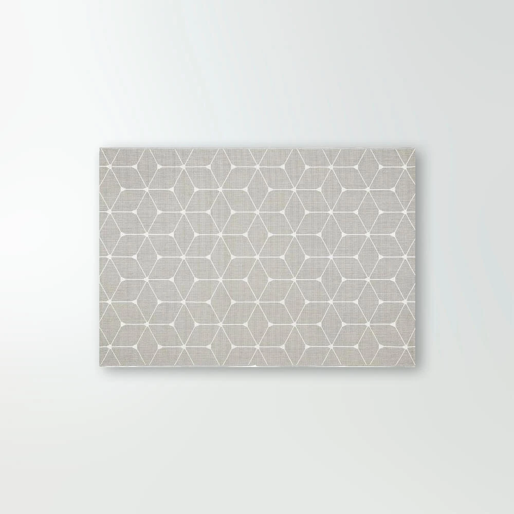 Tapete de Diseño Geométrico y Textura Rústica Essenza D