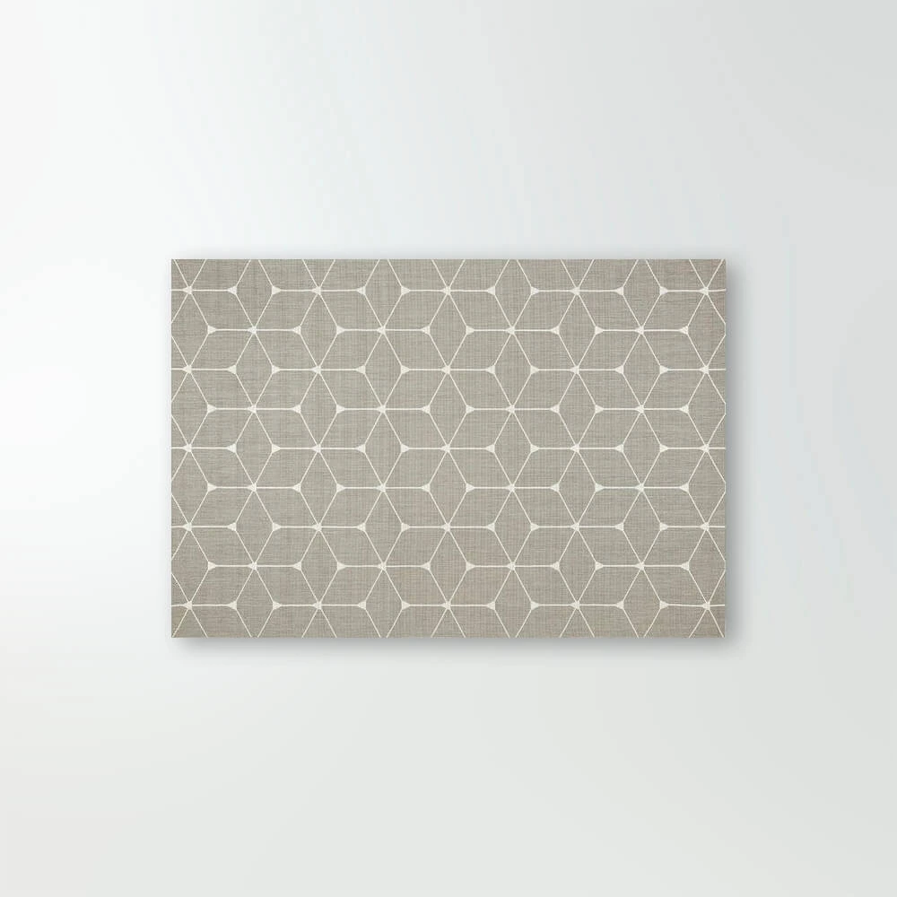 Tapete de Diseño Geométrico y Textura Rústica Essenza E