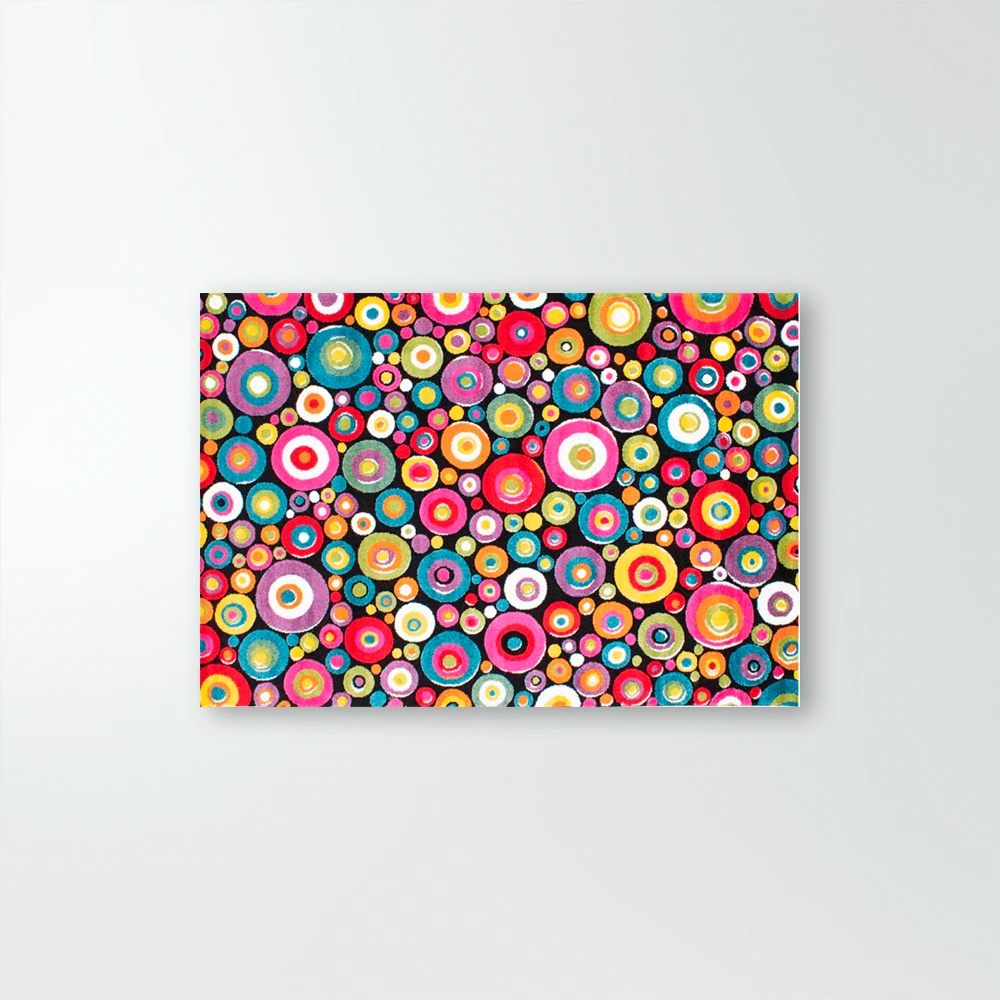 Tapete de Diseño Mandala Multicolor Mandala B